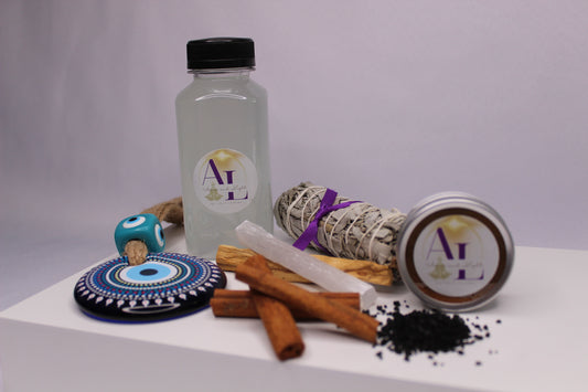 Physical space cleansing kit
